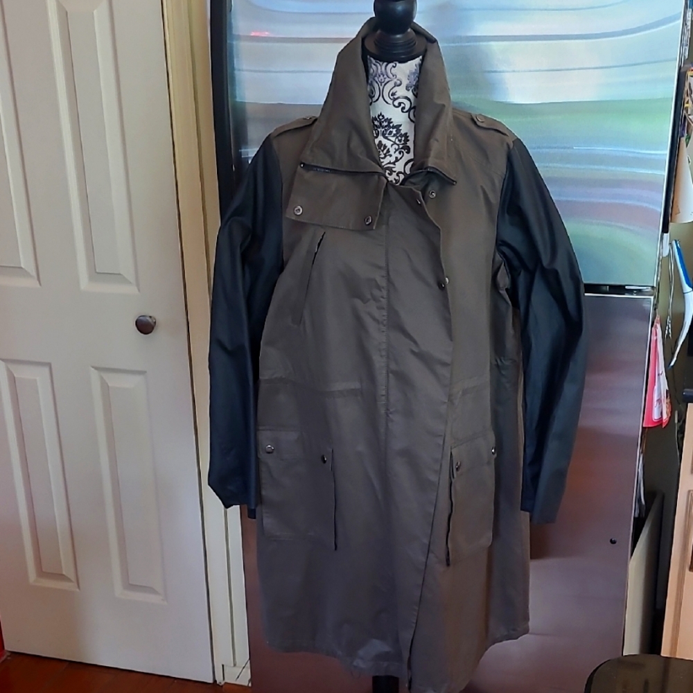 Two-Tone Utility Coat